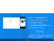 Tablet Screenshot of owncloud-italia.com